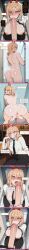 1boy 1girls ahegao ai_generated angry_expression anus ass_focus ass_grab ass_spread asshole back_view bathing bathroom blonde_hair blush bubbles business_attire chainsaw_man comic comic_strip comics denji_(chainsaw_man) doggystyle doggystyle_position drunk drunk_female drunk_sex embarrassed embarrassed_expression fangs formal_wear from_behind grabbing_ass horns huge_ass large_ass long_hair male_hands male_pov massive_ass meowllete naked nude office_lady orange_eyes plump_ass pov power_(chainsaw_man) protest pussy rear_view red_horns reluctant reluctant_sex removed sharp_teeth shiny_skin shower shower_room showering soap soapy spread_ass standing standing_doggystyle steam text thick_thighs water_droplets wet_ass wet_body wet_hair wet_skin wide_hips