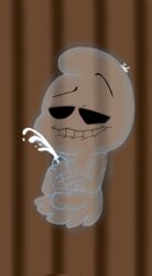 brain_dump cum ghost ghost_penis goofball goofball_the_goofy_cartoon_ghost_(character) idkwhatimdoing male masturbation non-human toony