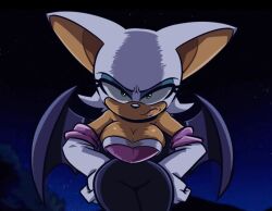 rouge the bat from sonic (series) by corythec