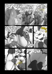 2_fingers 2_toes 3_fingers 4_arms absurd_res antennae_(anatomy) anthro anus arthropod back_wings badger balls bee big_balls big_butt black_and_white blush boat_pose butt butt_sniffing canid canine canis class claws clothed clothed_anthro clothed_female clothed_male clothing comic deer dialogue domestic_cat domestic_dog duo english_text fart fart_cloud fart_fetish fart_sniffing farting_male feet felid feline felis female finger_claws fingers fully_clothed fully_clothed_anthro fully_clothed_female fully_clothed_male gassy genitals group heather_(soomir) hectar_(soomir) hi_res honey_badger hymenopteran insect lifting_up male male/female male_farting mammal mandibles monochrome multi_arm multi_limb multiple_scenes mustelid musteline overweight overweight_anthro overweight_female partially_clothed partially_clothed_anthro partially_clothed_female partially_clothed_male profanity queen_bee sniffing soomir speech_bubble stinger stinger_tail stretching tail text thong toes underwear wings yoga yoga_mat