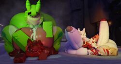 3d 3d_(artwork) 4boys all_fours anal anal_penetration anal_sex anthro anthro_on_anthro anthro_penetrated anthro_penetrating brown_body brown_fur brown_hair doggy_style dripping_cum eyes_closed femboy femboy_only foursome from_behind front_view furry gay gay_sex green_body holding huge_ass huge_balls huge_butt huge_cock huge_hips huge_penis huge_thighs hyper hyper_ass hyper_balls hyper_butt hyper_genitalia hyper_hips hyper_penis hyper_thighs kaiju_paradise laying laying_down laying_on_back laying_on_stomach leaking_cum male male_only musk musk_clouds on_back on_front pawpads paws pink_eyes red_hair roblox roblox_game roblox_studio robloxian shorksenjoyer size_difference spotlight sprinklekit_(kaiju_paradise) watermelon watermelon_shork_(kaiju_paradise) white_body white_fur white_hair white_penis white_skin yellow_eyes