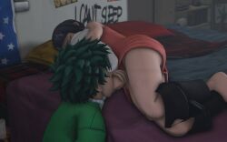 izuku midoriya from my hero academia by skeebadabop