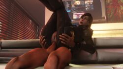 commander shepard from mass effect by vulpeculy
