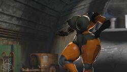 1girls 3d big_breasts damndirtydog half-life_(series) half-life_2 hev_suit living_clothes posing tagme thighs