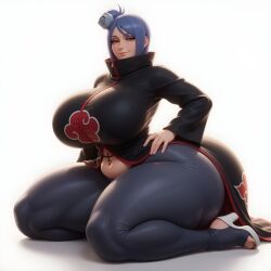 konan from naruto by brasil louco