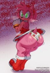 1girls amy_rose anthro anthro_female ass big_ass boots bottom_heavy bubble_butt colored_sketch dress fat_ass female female_only furry furry_female furry_only gluteal_fold heavy_breathing hedgehog huge_ass large_ass lewdssonk looking_at_viewer looking_back massive_ass panties solo sonic_(series) sonic_the_hedgehog_(series) sssonic2 tail thick_ass thick_thighs thunder_thighs wide_hips yandere