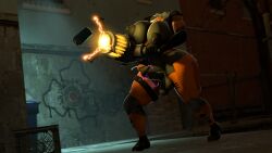 1futa 3d big_breasts damndirtydog futanari gravity_gun half-life_(series) half-life_2 holding_object living_clothes running tagme vibrator_on_penis