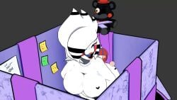 3d animated balloon_boy_(fnaf) big_ass big_breasts cryptiacurves eating_ass fazclaire's_nightclub five_nights_at_freddy's fredina's_nightclub marie_(cally3d) mommy naked_female straight tagme video