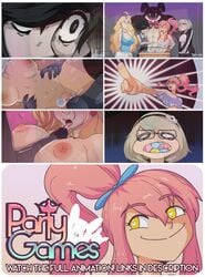 4girls derpixon fiona_(derpixon) mari_(derpixon) multiple_girls sex stuffy_bunny sunny_(derpixon) tagme valentine_(derpixon)