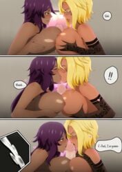 shihouin yoruichi from bleach by booboing