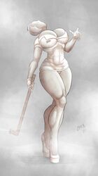 bubble head nurse from konami by virus infected art