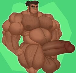 abs balls bara biceps boner erection gab_art hispanic hyper hyper_balls hyper_genitalia hyper_penis hyper_testicles latino male male_only muscles muscular muscular_arms muscular_legs muscular_male muscular_thighs nipples nude pecs penis solo solo_male testicles veins veiny_penis yaoi