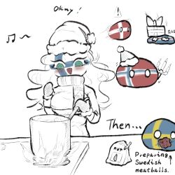 5_ensa countryballs countryhumans countryhumans_girl denmark_(countryhumans) finland_(countryhumans) iceland_(countryhumans) norway_(countryhumans) party sweden_(countryhumans) tagme