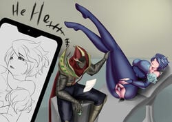 1girls clothed crotch_cutout dark-skinned_male dark_skin female frostblade_irelia guardian_of_the_sands_series hetero interracial irelia_xan league_of_legends legs_up male/female mummy presenting_pussy pussy pussy_juice pussy_juice_drip pyke sand_wraith_pyke snowdown_series straight tattoo_artist wet_pussy winter_wonderland_series