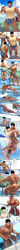 abs ass_focus bara biceps big_muscles big_penis black_eyes black_hair bodybuilder bulge chest_hair comic dark-skinned_male dark_nipples dark_penis flaccid hairy hairy_balls hairy_chest hairy_legs hairy_male hairy_pecs hairy_thighs himbo huge_ass huge_bulge huge_cock huge_muscles human human_only hunk japanese_text kuromine_hiraya lifeguard male male_focus male_only manga muscle muscles muscular muscular_arms muscular_ass muscular_back muscular_legs muscular_male muscular_thighs nipples nipples_visible_through_clothing pecs pubic_hair speech_bubble swimmer swimsuit taking_clothes_off text tight_clothing translation_request veins veiny_muscles veiny_penis wardrobe_malfunction wet_body whistle whistle_around_neck wide_back wide_shoulders yuatari