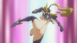 angel_blade angel_ender big_penis foreskin futa_only futanari high_heels hishizaki_shaia_(angel_blade) intersex screenshot_edit solo_futa third-party_edit