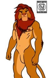 male male_only simba solo_male tagme the_lion_king wolffhunter_art