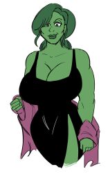 she-hulk from hulk (series) by glassfish