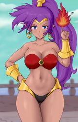 deviantart fanbox_reward female_only gummslime gumroad patreon shantae shantae_(character) solo tagme