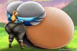 alternate_version_available bad_anatomy breath_of_the_wild darkatio fat hyper_belly hyper_pregnancy princess_zelda tagme the_legend_of_zelda zelda_(breath_of_the_wild)