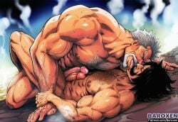 1boy abs ai_generated bara baroxen biceps big_chest blowjob chest clothed couple cum daddy dilf fluids frottage garp gay genital glory gol_d_roger hair hairy hole kissing male male/male male_only manly masturbation mature monkey_d._garp monkey_d_garp muscular nipples older_male one_piece only partially pecs pectorals solo yaoi