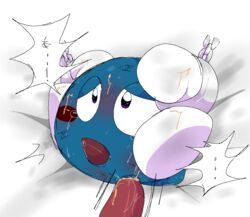 <3_eyes ... 2021 aliasing anal anal_sex anus ass bed blue_body blush bodily_fluids body_writing bondage bound chains clothing cum cum_in_ass cum_inside digital_media_(artwork) duo eggerlander furniture genital_fluids genitals gloves handcuffs handwear heart japanese_text kirby:_right_back_at_ya! kirby_(series) lololo male male/male mostly_nude nintendo penetration penis precum purple_eyes sex shackles simple_background slave solo_focus soraka_(artist) spank_marks submissive submissive_male sweat tears text video_games waddling_head what white_background white_clothing white_gloves white_handwear