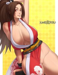 mai shiranui from fatal fury by kameseru