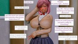 natsuki (doki doki literature club) from doki doki literature club by theduudeman