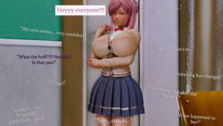 natsuki (doki doki literature club) from doki doki literature club by theduudeman