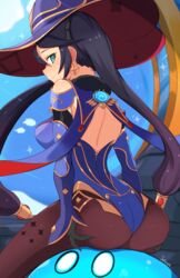 mona (genshin impact) from genshin impact by jellcaps