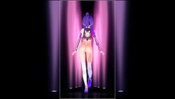 1girls 3d animated belt_bra bottomless casual clothing female koikatsu longer_than_30_seconds melody_(projektmelody) mp4 music nude nude_female projektmelody sound tagme video virtual_youtuber vshojo walk_cycle wataamage