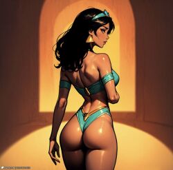 princess jasmine from aladdin by remicorner