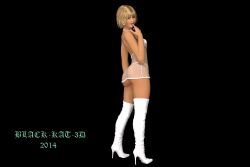 ass black-kat-3d-studio clothing female solo