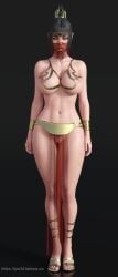 1girls 3d 3d_(artwork) baldur's_gate baldur's_gate_3 ball_gag belly_dancer belly_dancer_outfit big_ass big_breasts big_butt cosplay curvy daz3d daz_studio dungeons_and_dragons feet female female_only femsub gag gagged harem_girl harem_outfit pin3d revealing_clothes see-through_clothing shadowheart skimpy_clothes slave slave_leia_(cosplay) slave_outfit slavegirl tagme veil