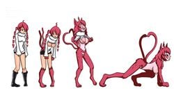 1girls ass_expansion brainwashing breast_expansion breasts cat_ears cat_humanoid catgirl female female_only fur identity_death idpet persona persona_5 persona_5_scramble:_the_phantom_strikers solo solo_female sophia_(persona_5) species_transformation torn_clothes transformation transformation_sequence