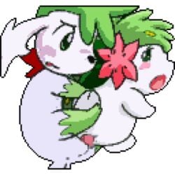 ai_generated penis penis_in_pussy pixel_art pokémon_(species) pokemon pokemon_(species) pussy shaymin shaymin_(land_form) shaymin_(sky_form)