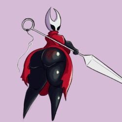 big_ass big_butt fanart female female_only hollow_knight hornet_(hollow_knight) huge_ass huge_butt insect_girl insect_humanoid insects voraciouscake weapon