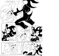 anthro comic fur hedgehog male male_only mammal monochrome multiple_males nude rodent sex shadow_the_hedgehog sonic_(series) sonic_the_hedgehog syberfox tagme yaoi