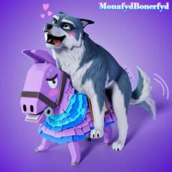 1:1 ahegao ambiguous_penetration blocky blush blush_lines bodily_fluids breeding_mount camelid canid canine canis cross-eyed domestic_dog duo epic_games feral feral_on_feral feral_penetrated feral_penetrating feral_penetrating_feral fortnite heart_symbol hi_res husky lil_lootie_(fortnite) llama looking_pleasured loot_llama_(fortnite) male male/male mammal monafydbonerfyd nordic_sled_dog obscured_penetration penetration penile penile_penetration remus_(fortnite) sex spitz sweat sweatdrop tail tail_motion tailwag toony