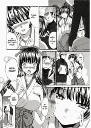 english_text hentai itaba_hiroshi japanese_female manga shrine_maiden