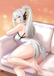 1girls 2d 2d_(artwork) big_ass big_breasts big_butt blue_eyes butt eru_nabura estebaneishon1 fanart feet female female_only foot_fetish hispanic_virtual_youtuber indie_virtual_youtuber latam_virtual_youtuber light-skinned_female light_skin looking_at_viewer lowres ponytail sexy sofa thick_thighs thighs two-tone_hair virtual_youtuber vtuber vtuberfanart white_hair