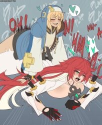 big_breasts blush breasts bridget cedric_dewitt guilty_gear guilty_gear_strive jack-o'_valentine red_hair sex tagme