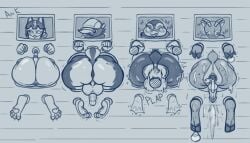 absurd_res animal_crossing ankha_(animal_crossing) anon_and_knux anthro anus avian balls bam_(animal_crossing) big_balls big_butt bird blue_and_white bodily_fluids butt claws condom cum cum_inside deer domestic_cat ejaculation felid feline felis female filled_condom friga_(animal_crossing) gaping gaping_anus genital_fluids genitals glory_wall group hi_res imminent_sex kicks_(animal_crossing) male mammal mephitid monochrome nintendo penguin sexual_barrier_device skunk through_wall toe_claws