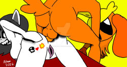 1boy1girl baba_chops_(poppy_playtime) deviantart dogday_(poppy_playtime) nightmare_critters