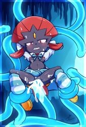 absurd_res bodily_fluids clothed clothing clothing_aside clothing_lift cum cum_in_vagina cum_inside cum_on_face detailed_background female forced full-length_portrait generation_4_pokemon genital_fluids genitals hi_res inflated_belly nintendo panties panties_aside penetration pokemon pokemon_(species) portrait rape red_eyes restrained restrained_by_tentacles sex shirt solo spread_legs spreading tentacle_in_vagina tentacle_penetration tentacle_rape tentacle_sex tentacles thick_thighs topwear unbuttoned_shirt underwear underwear_aside vaginal vaginal_penetration vaginal_penetrationtears vulva weavile xxkenthewolfxx