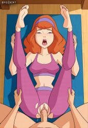 1female 1girls ai ai-created ai_generated artist_name big_breasts blush breasts cartoon_network completely_nude daphne_blake female girl hanna-barbera large_breasts looking_at_viewer medium_breasts naked nipples nude nude_female patreon patreon_logo patreon_username pozbirt pussy scooby-doo scooby-doo_(character) sexy sexy_body sexy_female uncensored warner_brothers watermark