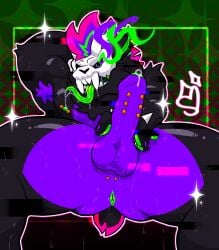 absurd_res anthro barazoku cutiestarxoxo gr4v3s hi_res male male/male solo