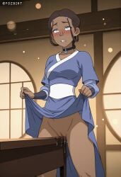 1female 1girls ai ai-created ai_generated artist_name avatar_the_last_airbender big_breasts blush breasts completely_nude female girl katara large_breasts looking_at_viewer medium_breasts naked nickelodeon nicktoons nipples nude nude_female patreon patreon_logo patreon_username pozbirt pussy sexy sexy_body sexy_female uncensored watermark