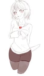 artist_request chara knife solo solo_female solo_focus undertale