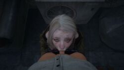1boy 1girls 3d blonde_hair capcom dirt dirty erection fellatio female male oral oral_sex penis resident_evil resident_evil_8:_village rosemary_winters sound tagme video yellowbea